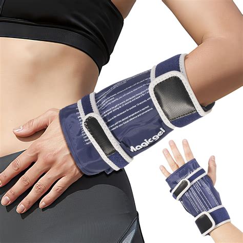 Magic Gel Wrist Ice Pack Wrap Hot Or Cold Hand Brace With Gel Pack Wrist Band Heating Or