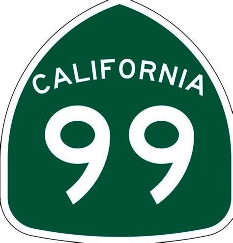 California State Route 99 Sr 99 Golden State Highway