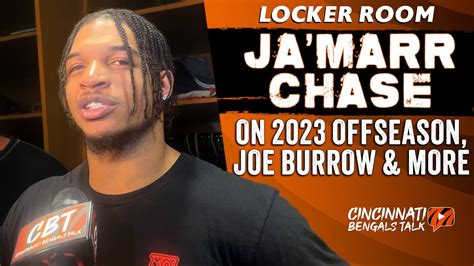 Ja Marr Chase On Bengals Offseason Joe Burrow Tee Higgins And MORE