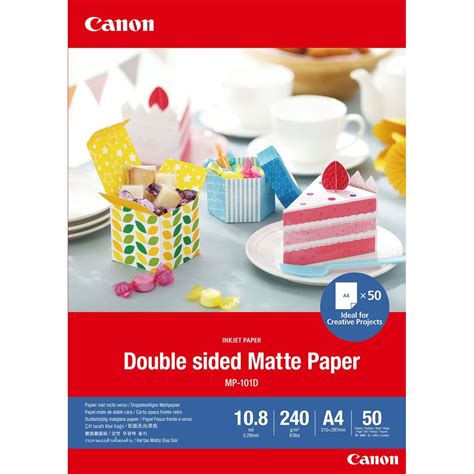 Canon FOTOPAPIER MP101D A4 4076C005 50Blatt 240gr Matt Fotopapier