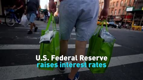 Us Federal Reserve Raises Interest Rates Cgtn