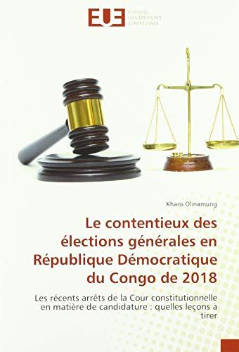 Le contentieux des élections générales en République Démocratique du