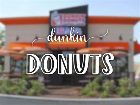 Dunkin Donuts Menu - Food Menu Philippines - Updated March 2021