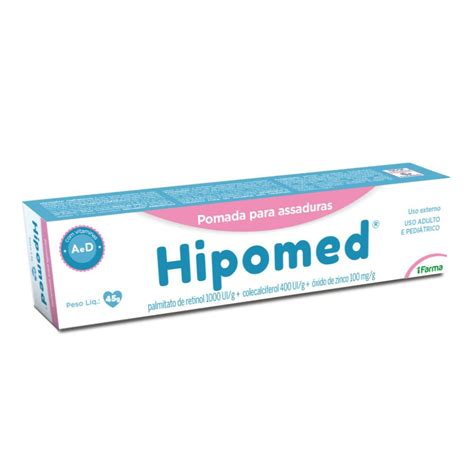 pomada  assaduras hipomed