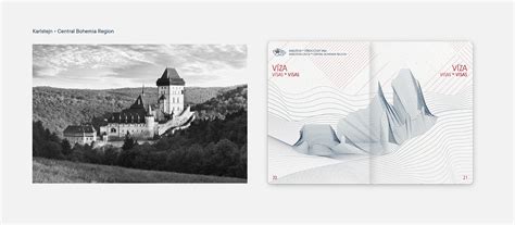 Redesign Passport of the Czech Republic :: Behance