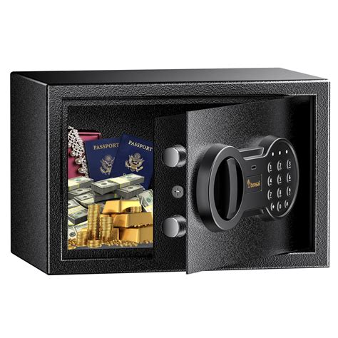 Bonsaii Safe Box For Home Money Safe Lock Box With Electronic Digital