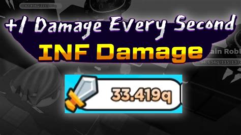 Damage Every Second Script Inf Damage Youtube