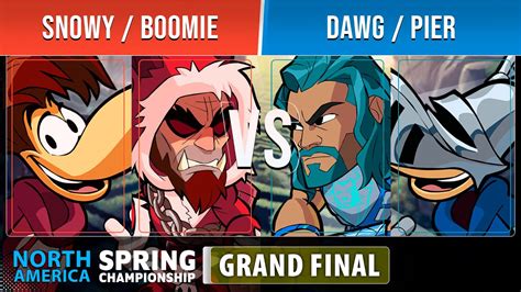 Snowy Boomie VS Dawg Pier GRAND FINAL Brawlhalla Spring