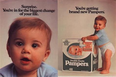 This Advertisement Explains That Getting A New Box Of Pampers Is The