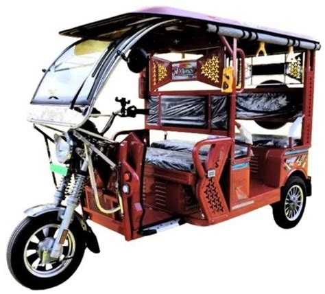 Three Wheeler Electric Rickshaw At 113500 Electric Passenger