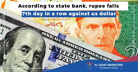 Pak Rupee Falls Th Day In A Row Against Us Dollar