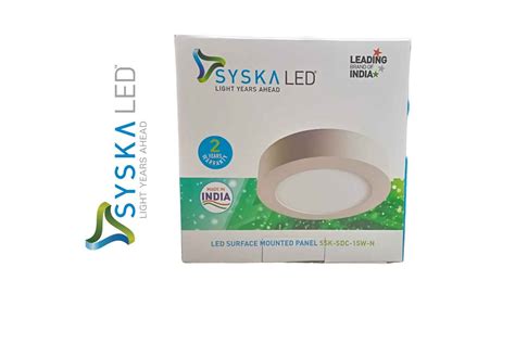 Syska W Surface Mounted Panel Light Indobazzar