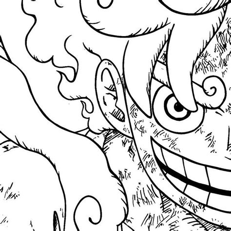One Piece Para Colorir Luffy Gear 5 - luffy gear 5 in 2023 | One piece drawing, Anime sketch, One piece cartoon
