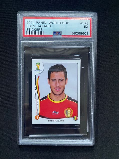 Eden Hazard World Cup Rookie Ronaldomessifootballsoccermatch Attax