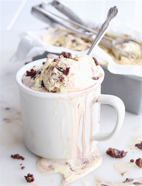 Baileys Irish Cream And Brownie Swirl Ice Cream The Sweet And Simple Kitchen