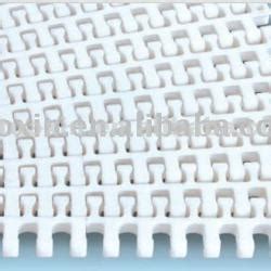 M Radius Flush Grid Plastic Modular Conveyor Belt