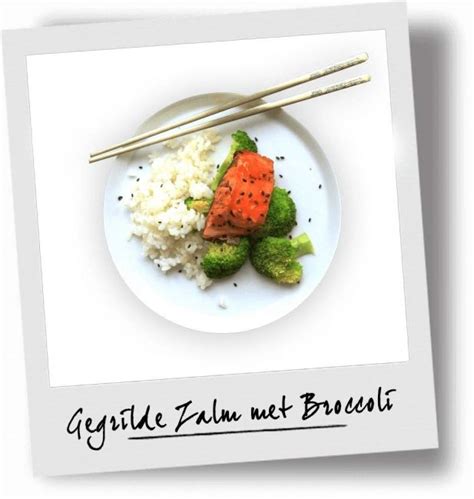 Gegrilde Zalm Met Broccoli Amazing Oriental