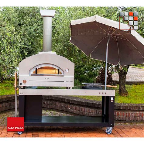 Four Stone Oven Inox Alfa Forni Fours Mobiles Alfa Forni Alf