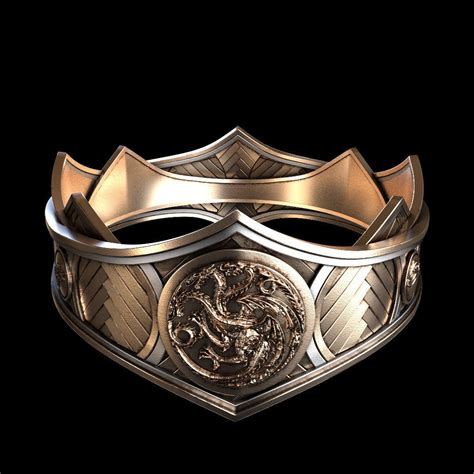 Viserys Targaryen Crown - Show Accurate 3D model 3D printable | CGTrader