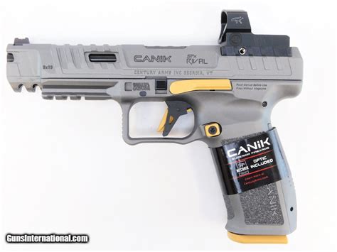 Century Arms Canik SFx Rival 9mm 5 Grey Gold MeCanik Optic HG7160T N