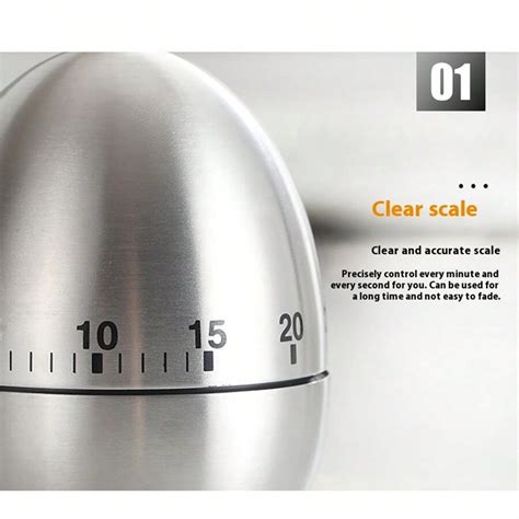 creative kitchen mechanical timer egg type timer  minutes student