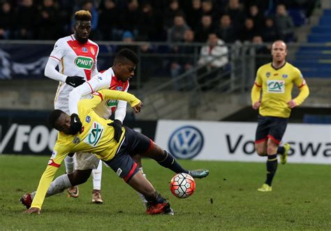 Football Le Match De Coupe De France FC Sochaux AS Monaco 2 1 En