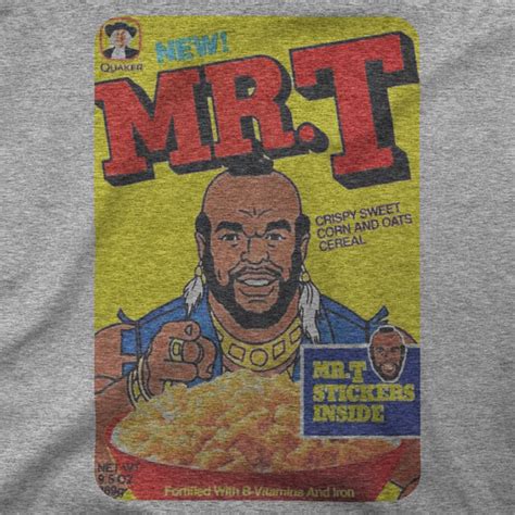 Mr. T "Cereal Box" Tee – Neckbreaker Tees