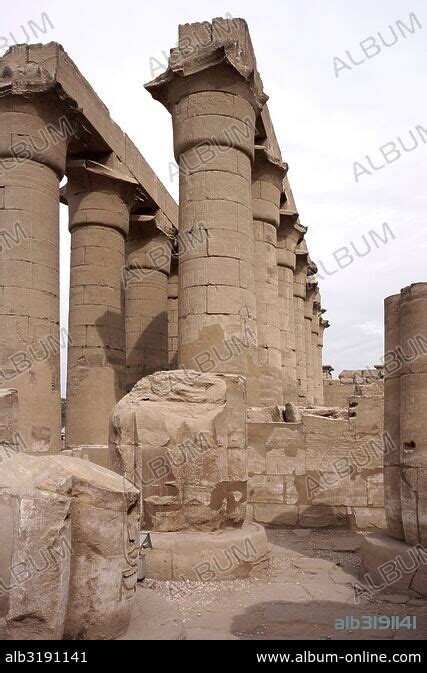 Templo de Luxor Egipto Situado en el corazón de la antigua Tebas fue