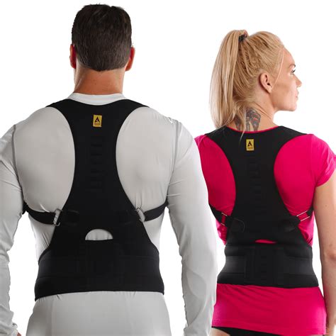 Agon® Thoracic Back Brace Posture Corrector - Magnetic Support for Back ...