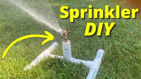 Diy Cheap Sprinkler Build Easy And So Siimple In 2023 Sprinkler Diy Sprinkler Homemade