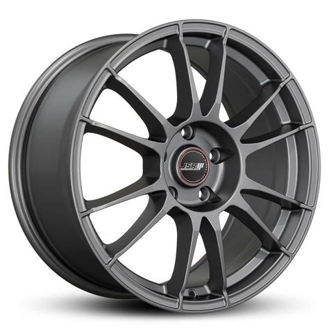 RACING WHEELS JSR ST23 SATIN GUNMETAL GREY 18X8 5X100 WHEEL ONLY