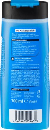 Balea MEN Ice Feeling 4in1 Duschgel 300 ml dm Dauerpreis Immergünstig