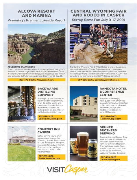 Wyoming Official Travel Guide 2021 Wyoming Official Travel Guide