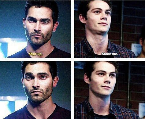 Derek Hale Stiles Stilinski And Teen Wolf Image On Favim