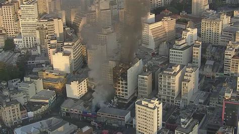 Pr Dio Que Pegou Fogo Come A A Ser Demolido No Centro De Sp Click