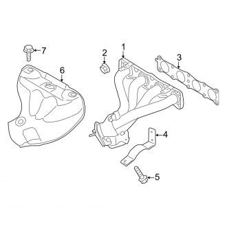 2013 Hyundai Elantra OEM Exhaust Parts Systems Tips CARiD