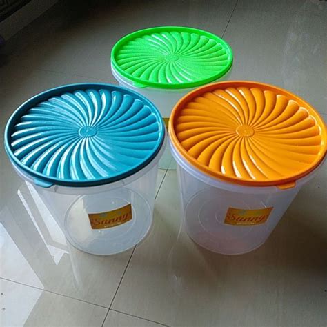 Jual Toples Plastik Liter Ukuran Diameter Cm Toples Kerupuk