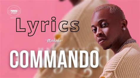 Commando Mavokali Lyrics Mapopo Popo Popo Mbona Wamesha Lala Mmh