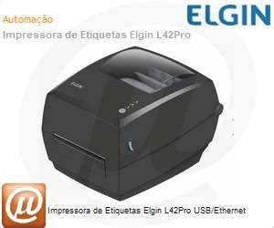 Elgin 46L42PUECKD1 Impressora De Etiquetas Elgin Bematech L42Pro