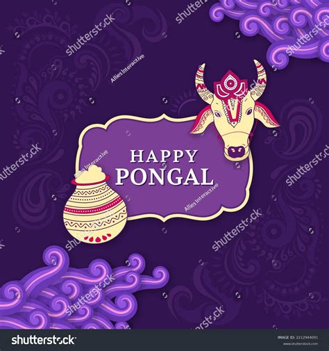 2,140 Pongal Cow Images, Stock Photos & Vectors | Shutterstock