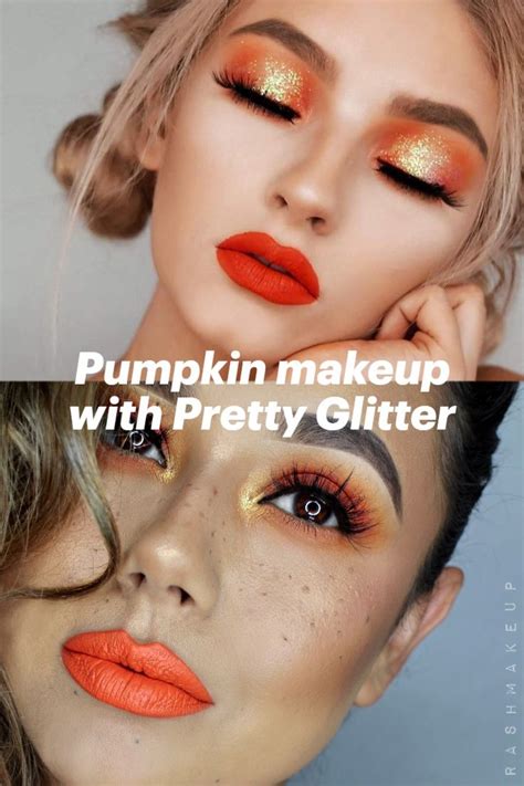 10 Makeup Looks Anyone Can Copy In Autumn Halloween Pumpkin Makeup Halloween Makeup Looks