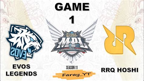 Evos Vs Rrq Game Regular Season Mpl Id S Evos Vs Rrq Hoshi Faray