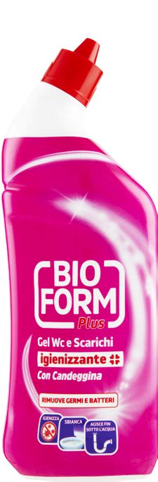 ᐉ Гель для миття туалету Bioform Plus Gel WC con Candeggina 750 мл