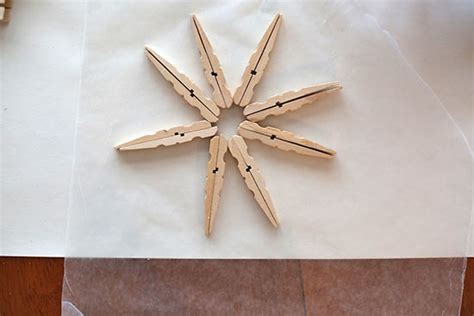 Clothespin Snowflake Ornament Tutorial Factory Direct Craft Blog