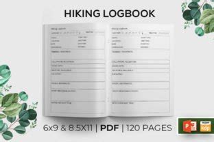 Hiking Logbook Interior Design Graphic By Crafti Pen Creative Fabrica