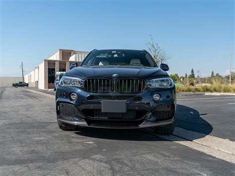 Bmw F15 X5 M Sport Carbon Fiber Front Lip Spoiler