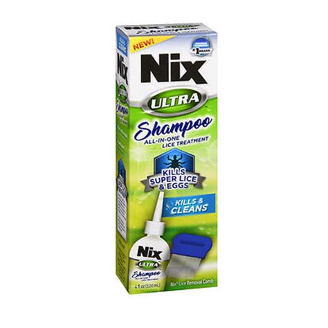 Buy Nix Ultra Shampoo All In One Lice Treatment 4 Oz By Nix Herbspro