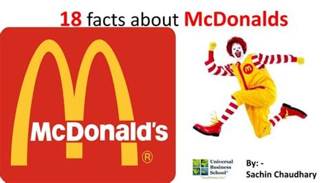 17 Facts About Mcdonalds