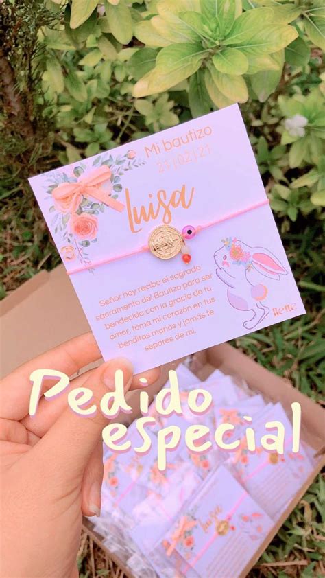 Pin En Pulseras Bautizo