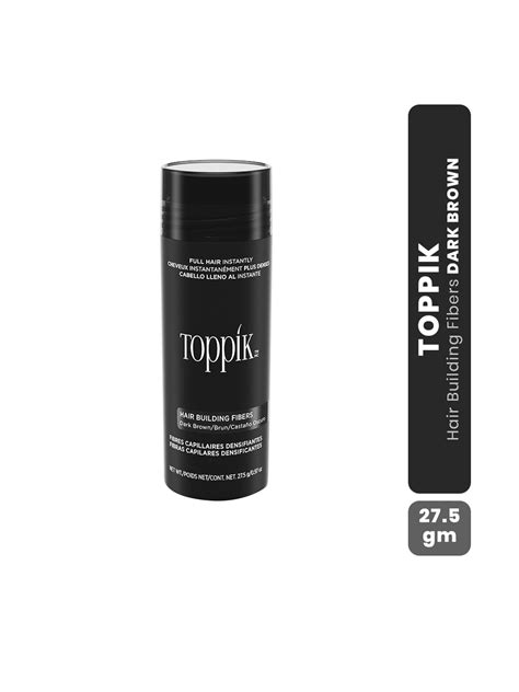 Buy Toppik Hair Building Fibers For Thinning Hair 27 5g Dark Brown Hair Spray For Unisex